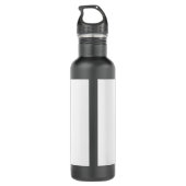 Create Your Own white  Save The Date Waterfles (Achterkant)