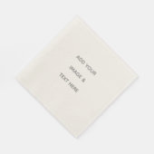 Create Your Own white  Servet (Hoek)