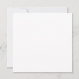 Create Your Own white simple Bedankkaart