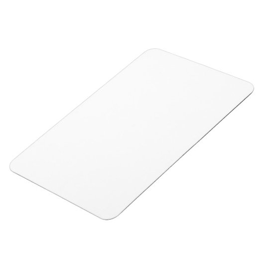 Create Your Own white simple Magneet (Linkerzijde)
