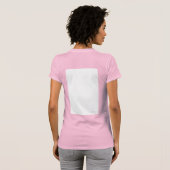 Create Your Own white  T-shirt (Achterkant volledig)