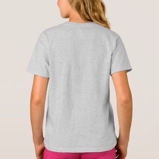 Create Your Own white  T-shirt (Achterkant)