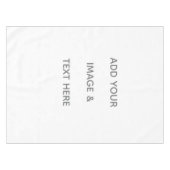 Create Your Own white  Tafelkleed (Voorkant (Horizontaal))