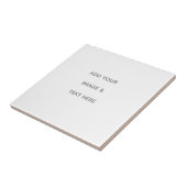 Create Your Own white  Tegeltje (Zijkant)