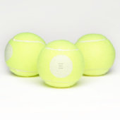 Create Your Own white  Tennisballen (Multi)