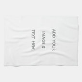 Create Your Own white  Theedoek (Horizontaal)