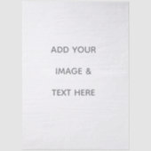 Create Your Own white  Tissuepapier (Voorkant)