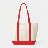 Create Your Own white  Tote Bag (Voorkant)