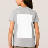 Create Your Own white  Tri-Blend Shirt (Achterkant)
