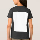  Create Your Own white  Tri-Blend Shirt (Achterkant)