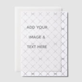 Create Your Own white  Vellum Uitnodigingen (Offset (Uitnodiging))