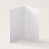 Create Your Own white  Visitekaartje (Binnen)