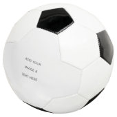 Create Your Own white  Voetbal (Drie kwart)