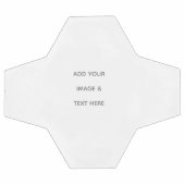 Create Your Own white  Voetbal (Enkel)