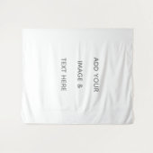 Create Your Own white  Wandkleed (Voorkant (horizontaal))