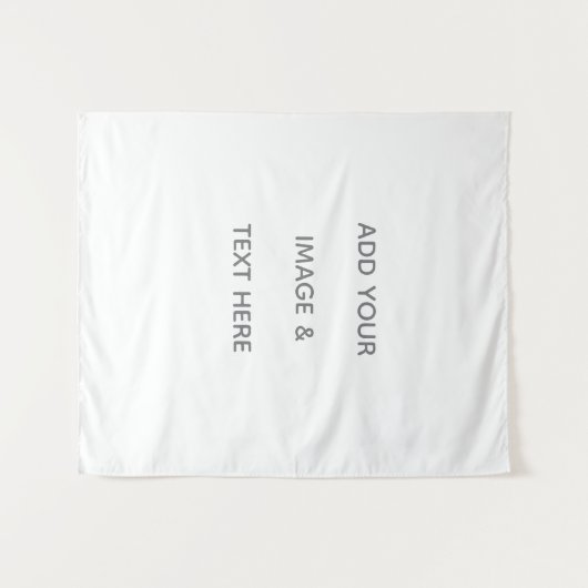 Create Your Own white  Wandkleed (Voorkant (horizontaal))