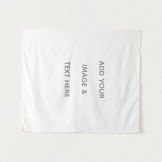 Create Your Own white  Wandkleed (Voorkant (horizontaal))