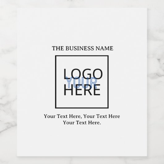 Create your own wijn etiket (Enkel label)