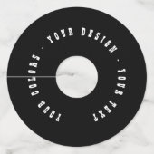 Create Your Own Wijnglaslabel (Voorkant)