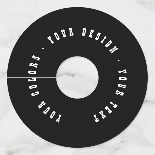 Create Your Own Wijnglaslabel (Voorkant)