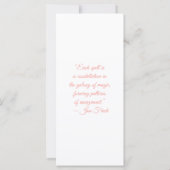 Create Your Own Winter Kitten Bookmark Card (Achterkant)