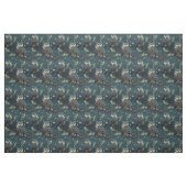 Create Your Own Wintery Blue Owls Stof (Fat Quarter)