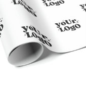 Create Your Own Wrapping Paper, Your Logo Here Cadeaupapier (Rol Hoek)