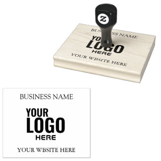 create your own XL Large Business Logo Custom Rubberstempel