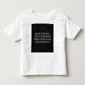 Create Your Own - Your Custom Design Kinder Shirts (Voorkant)