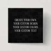 Create Your Own - Your Custom Design Vierkante Button 5,1 Cm (Voorkant)