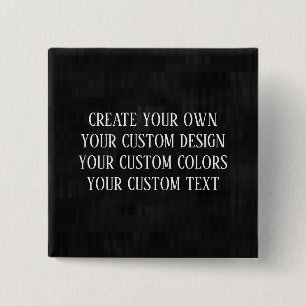 Create Your Own - Your Custom Design Vierkante Button 5,1 Cm