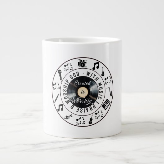 Created to Worship Grote Koffiekop (Voorkant)