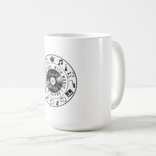 Created to Worship Koffiemok (Voorkant rechts)