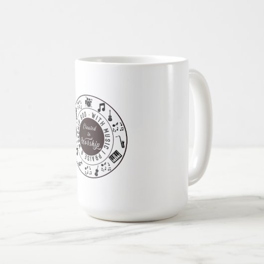 Created to Worship  Koffiemok (Voorkant rechts)