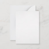 Creaters Halloween Monsters Birthday Party Notitiekaartje (Achterkant)