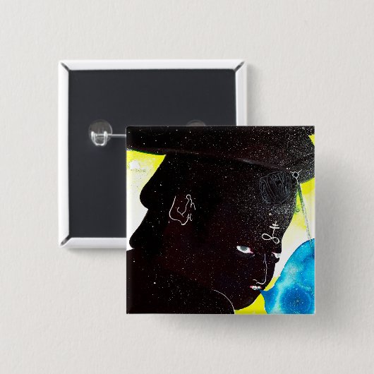 CREATIE-BUTTON VIERKANTE BUTTON 5,1 CM (Voorkant /achterkant)