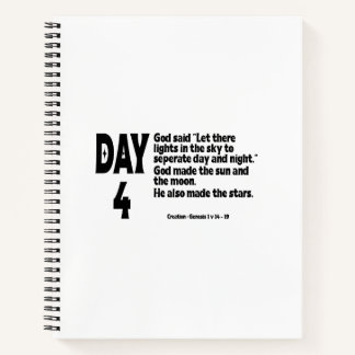 CREATIE: DAG 4 NOTITIEBOEK