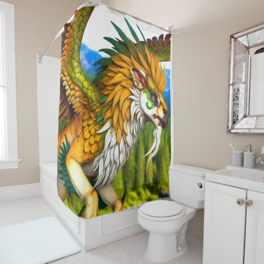 creatie douchegordijn (In situ)