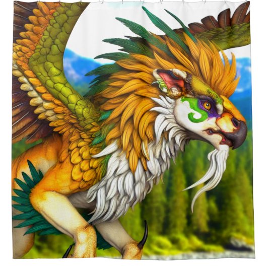 creatie douchegordijn (Voorkant)