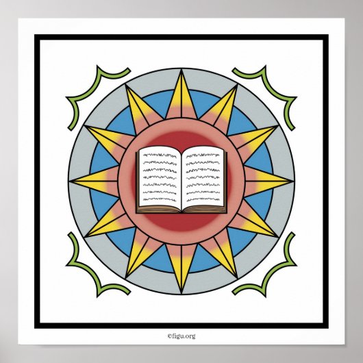 Creatie-Energie Leer Symbool Poster (Voorkant)