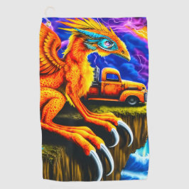 creatie golfhanddoek