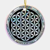 Creatie Harmonie Symbool  Keramisch Ornament (Voorkant)