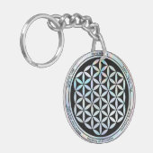Creatie Harmonie Symbool Magneet Sleutelhanger (Voorkant Links)