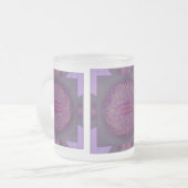 Creatie Mandala Matglas Koffiemok (Voorkant links)