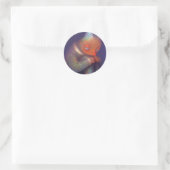 creatie ronde sticker (Tas)