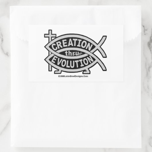 CREATIE THRoUgh EVOLUTION Sticker (Tas)