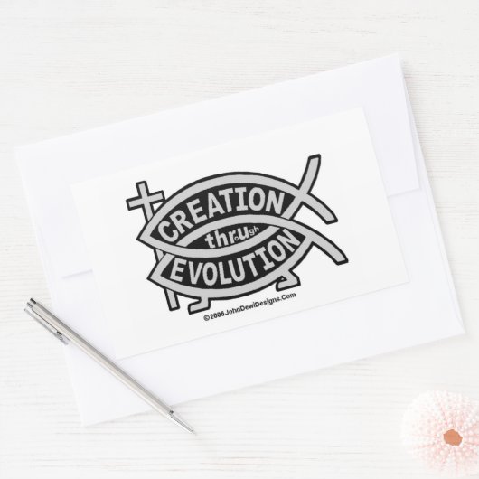 CREATIE THRoUgh EVOLUTION Sticker (Envelop)