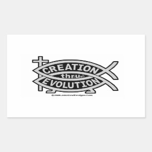 CREATIE THRoUgh EVOLUTION Sticker