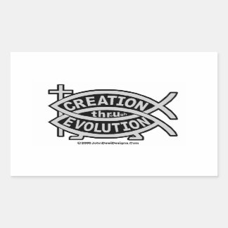 CREATIE THRoUgh EVOLUTION Sticker