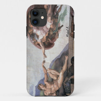 Creatie van Adam Cistine Chapel Art Case-Mate iPhone Case